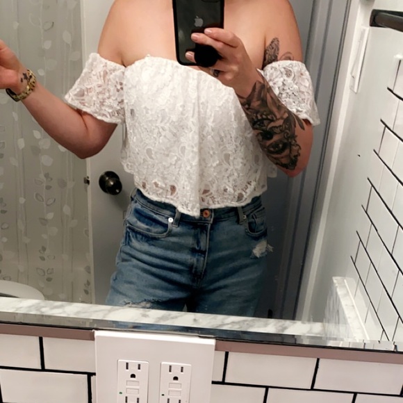 Guess corset style crop top - Picture 2 of 10